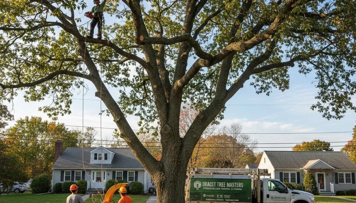 Professional tree removal service in Andover MA by certified arborists at Andover Tree Service