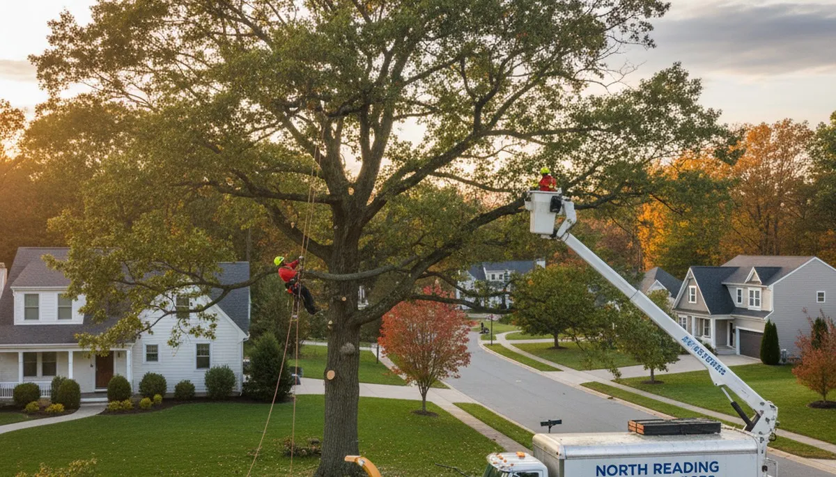 Professional tree removal service in Andover MA by certified arborists at Andover Tree Service